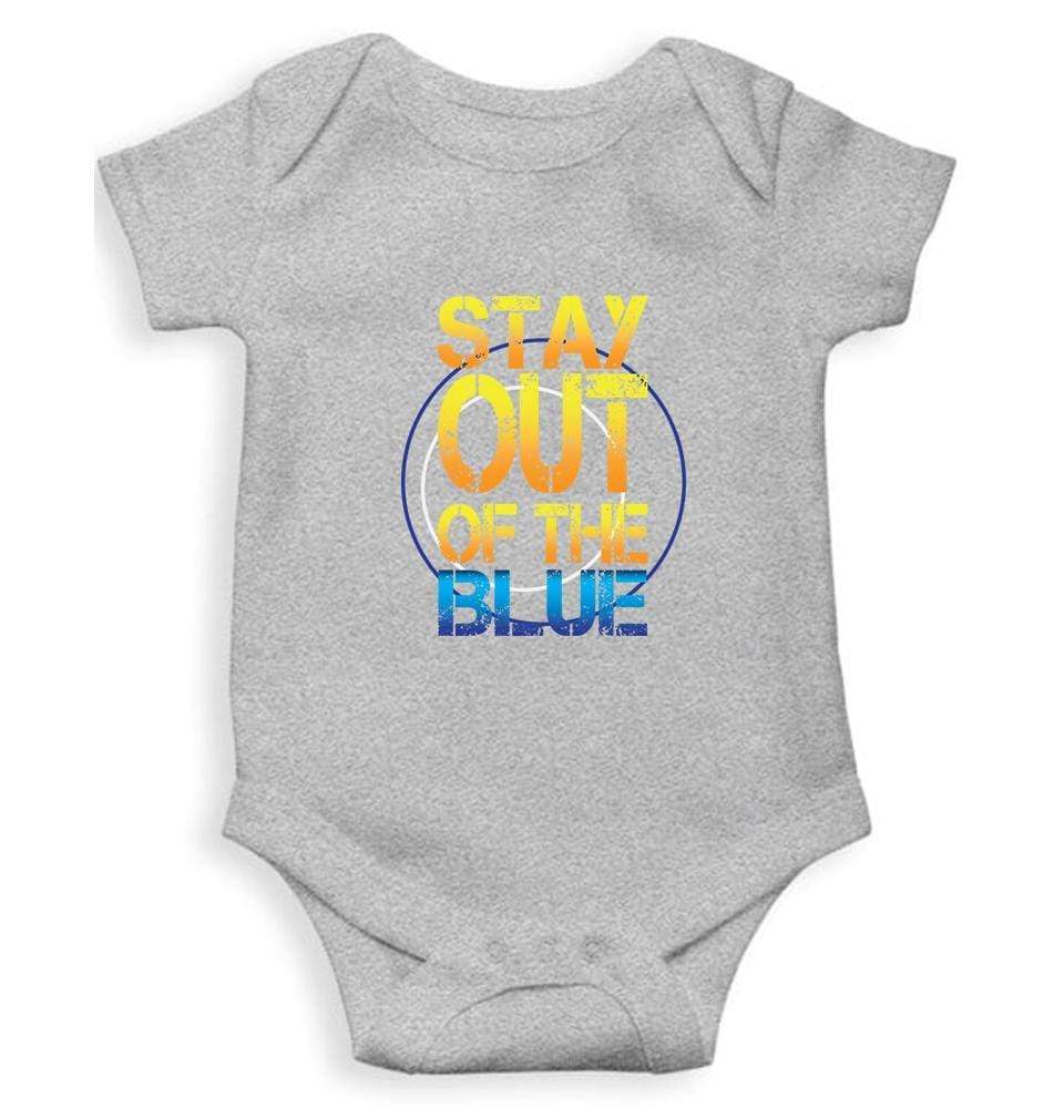 PUBG Stay Out of The Blue Rompers for Baby Boy- FunkyTradition FunkyTradition