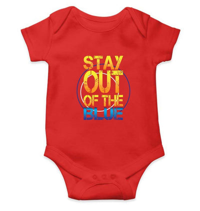 PUBG Stay Out of The Blue Rompers for Baby Boy- FunkyTradition FunkyTradition