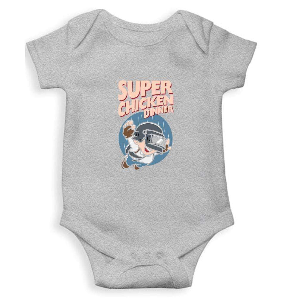 PUBG Super Chicken Dinner Rompers for Baby Girl- FunkyTradition FunkyTradition