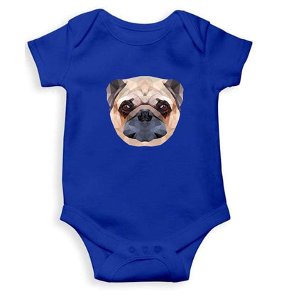 PUG Dog Abstract Rompers for Baby Girl- FunkyTradition FunkyTradition