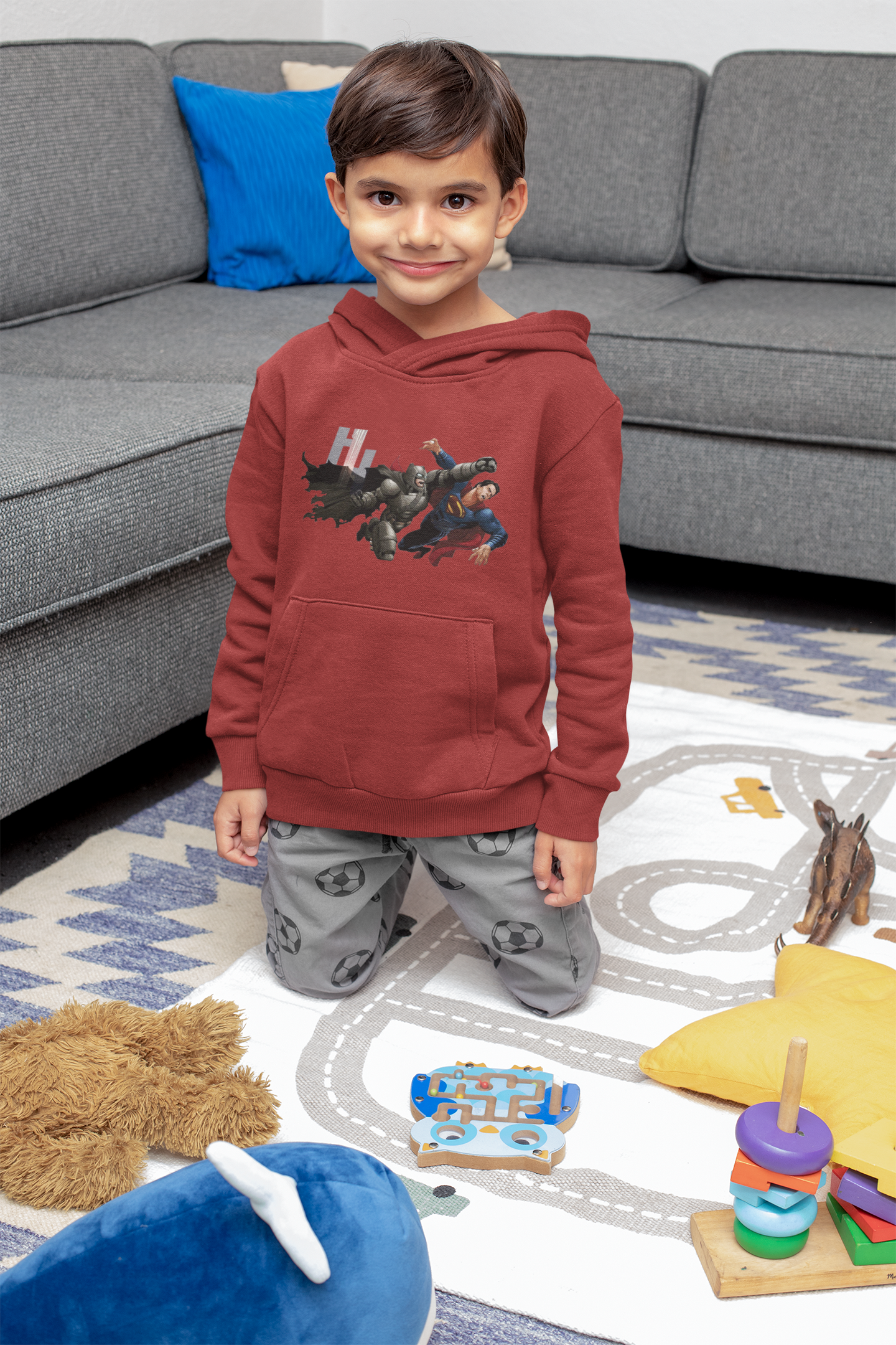 Superhero Boy Hoodies-FunkyTeesClub