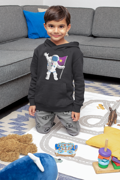 Future Astronaut Boy Hoodies-FunkyTeesClub