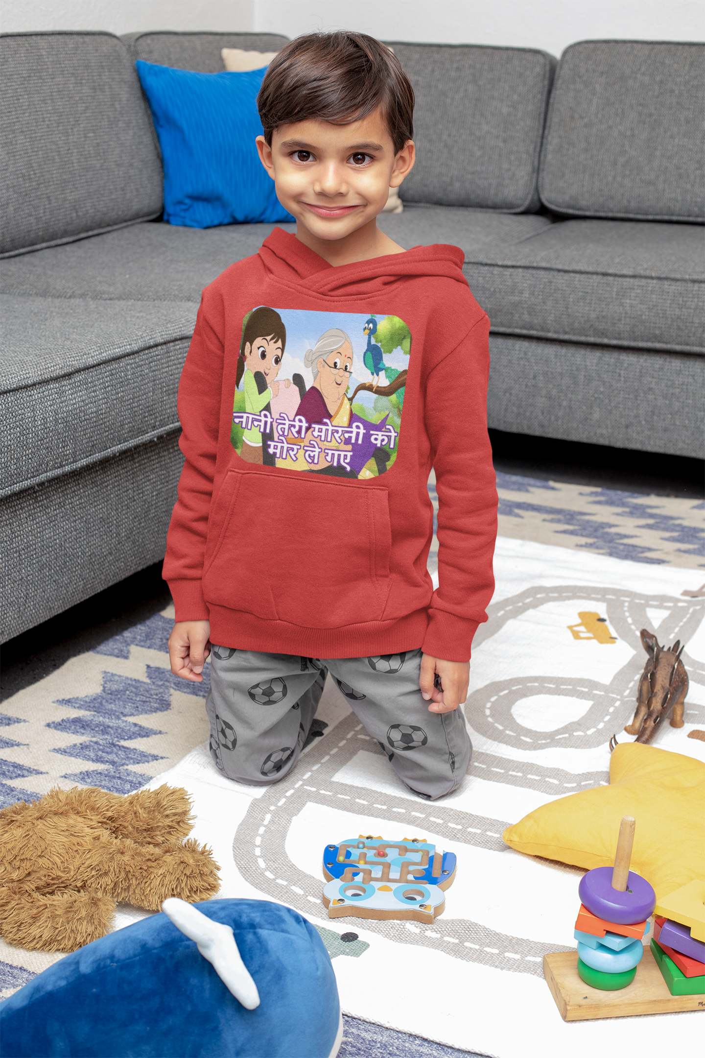 Nani Teri Morni Poem Boy Hoodies-FunkyTeesClub