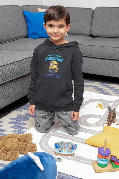 This Is What Awesome Looks Like Boy Hoodies-FunkyTeesClub