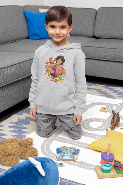Cute Cartoon Boy Hoodies-FunkyTeesClub