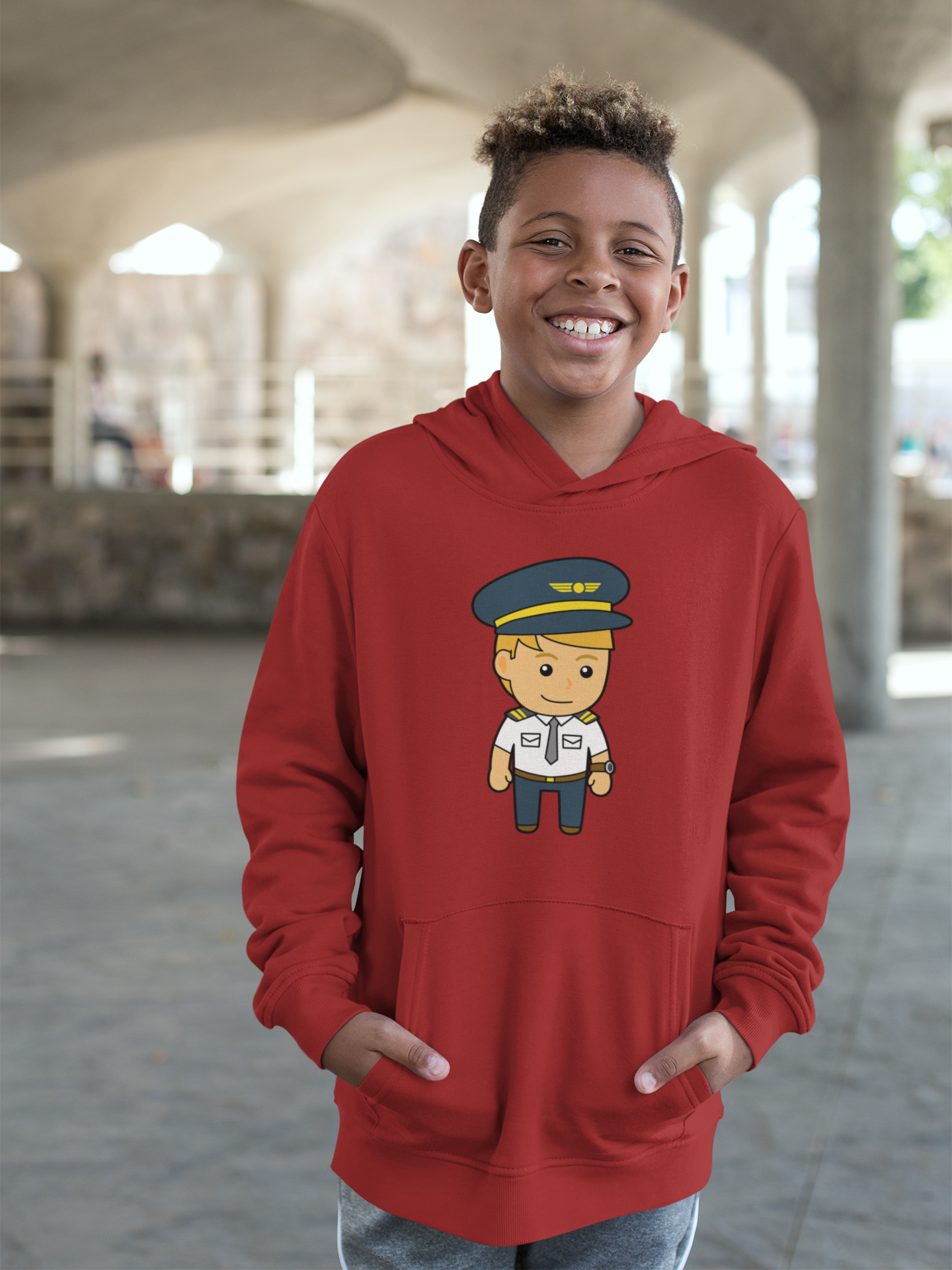 Future Pilot Boy Hoodies-FunkyTeesClub
