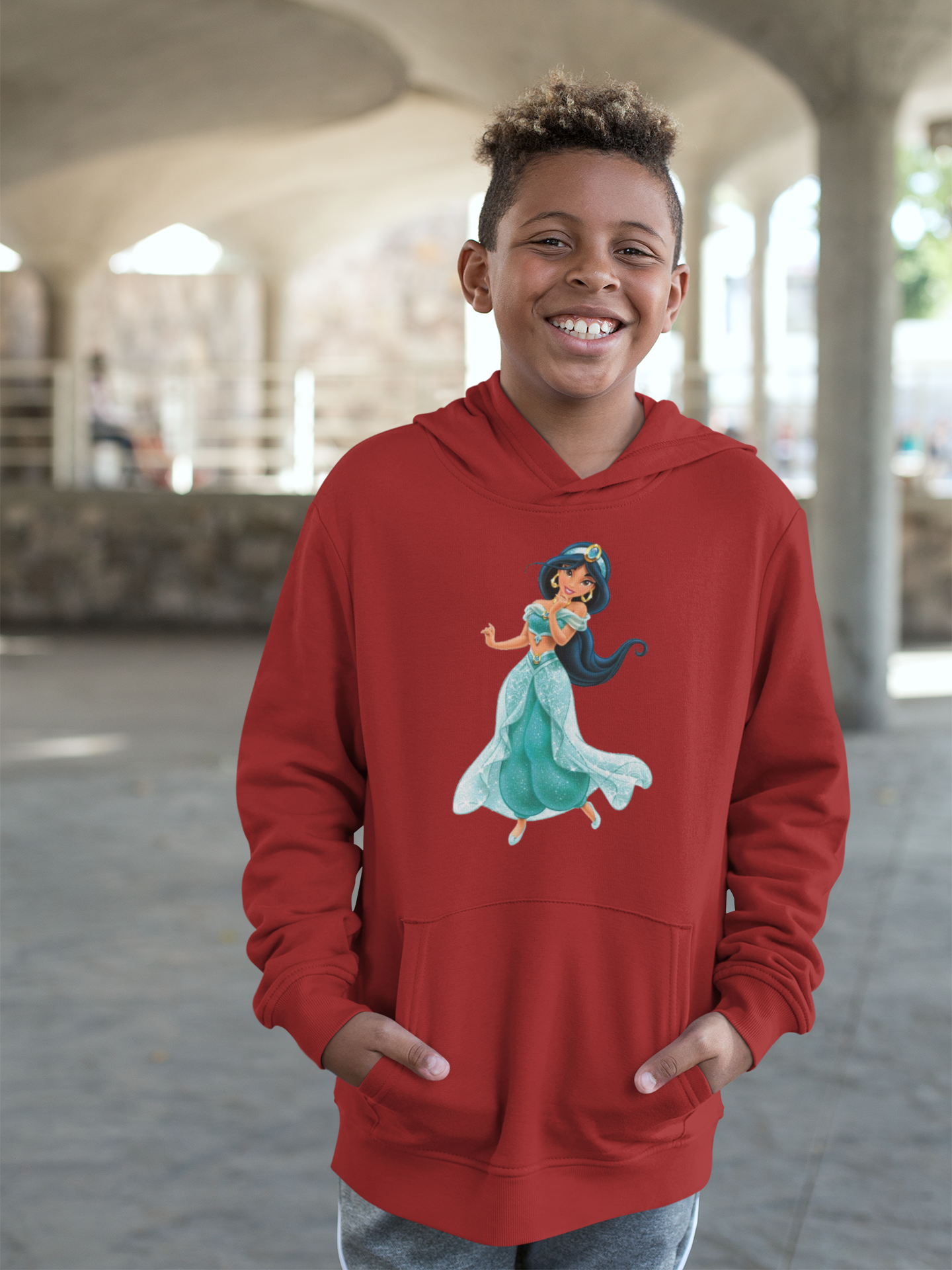 Cute Cartoon Boy Hoodies-FunkyTeesClub