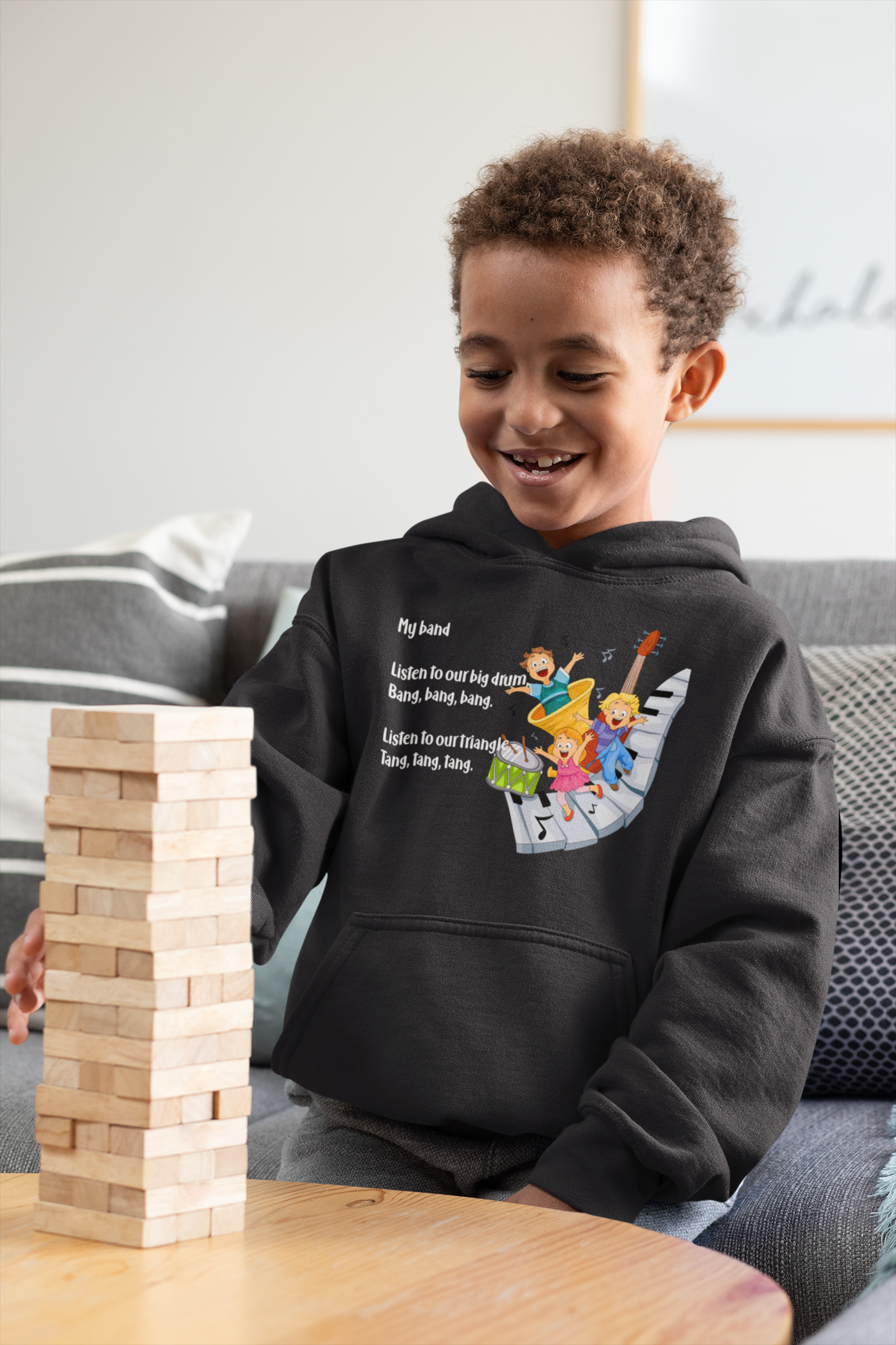 My Band Poem Boy Hoodies-FunkyTeesClub