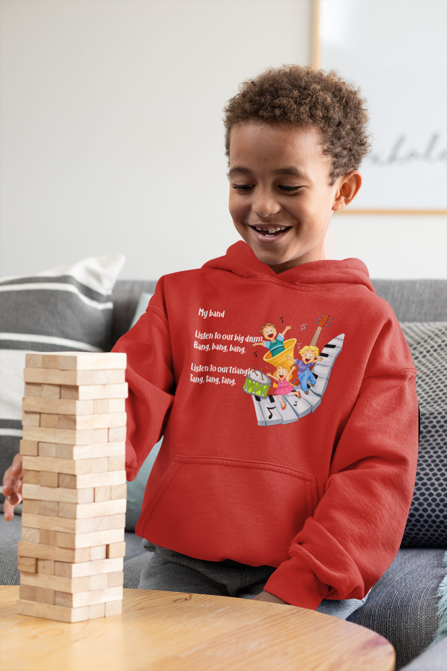 My Band Poem Boy Hoodies-FunkyTeesClub