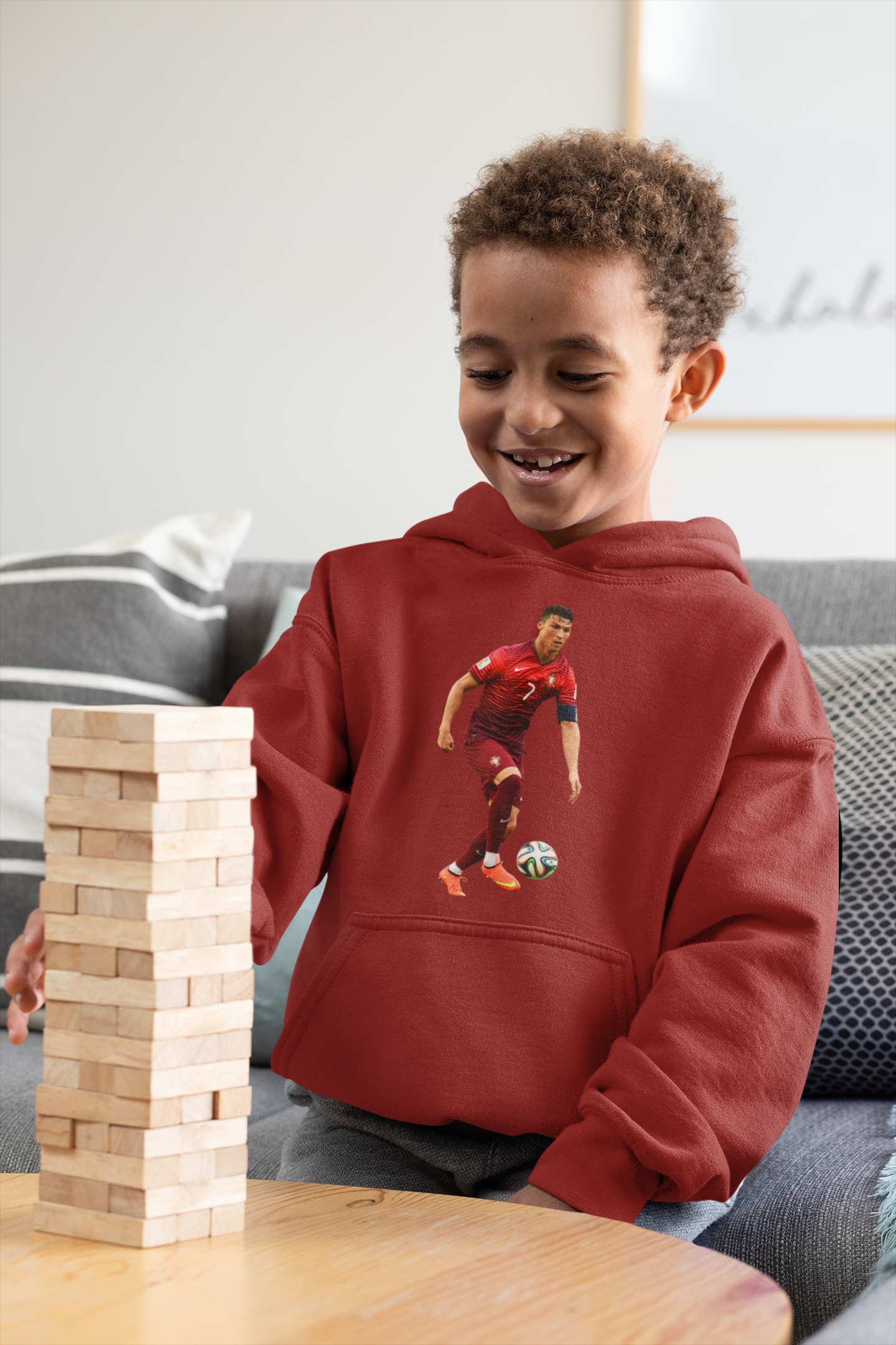 Ronaldo Boy Hoodies-FunkyTeesClub