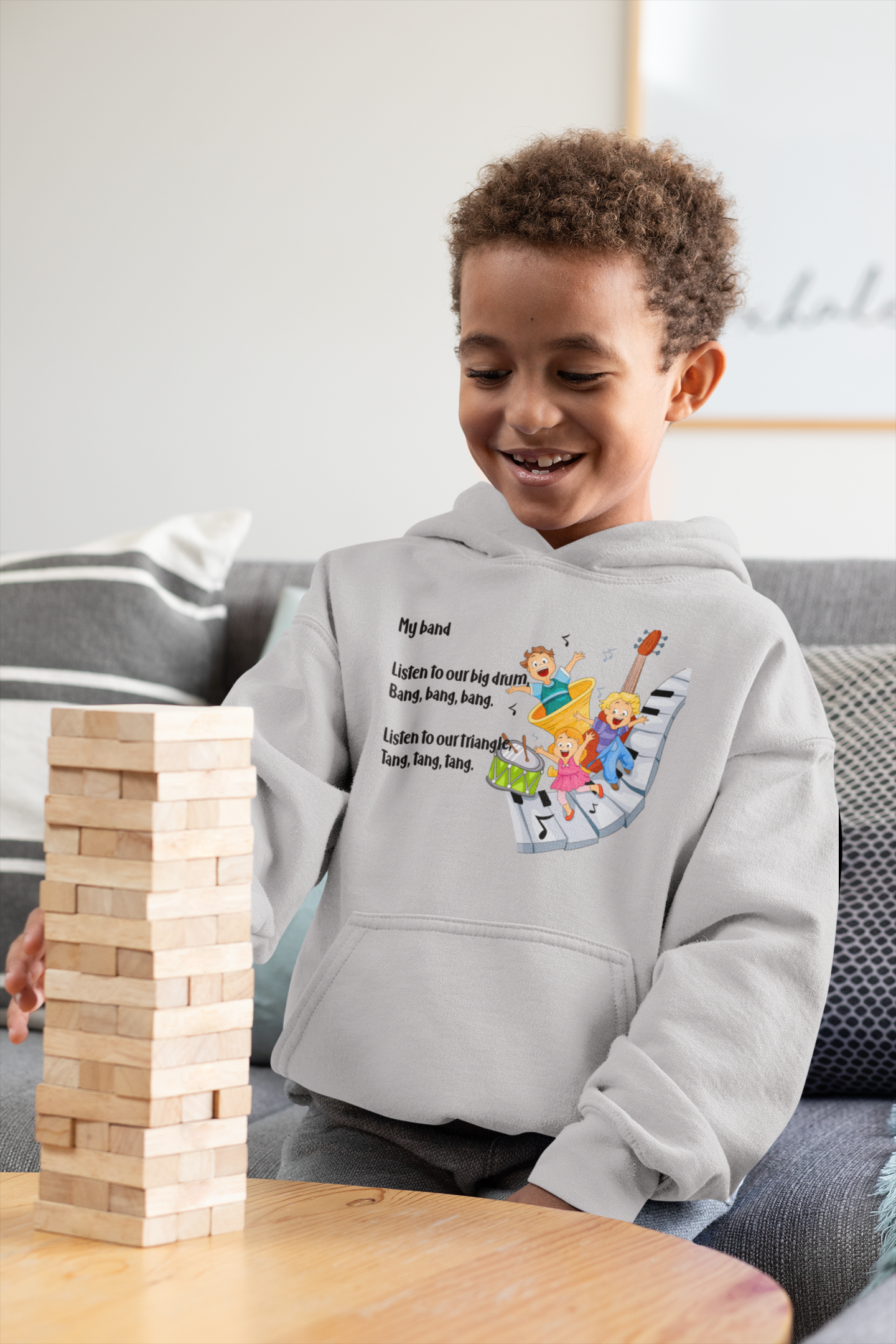 My Band Poem Boy Hoodies-FunkyTeesClub