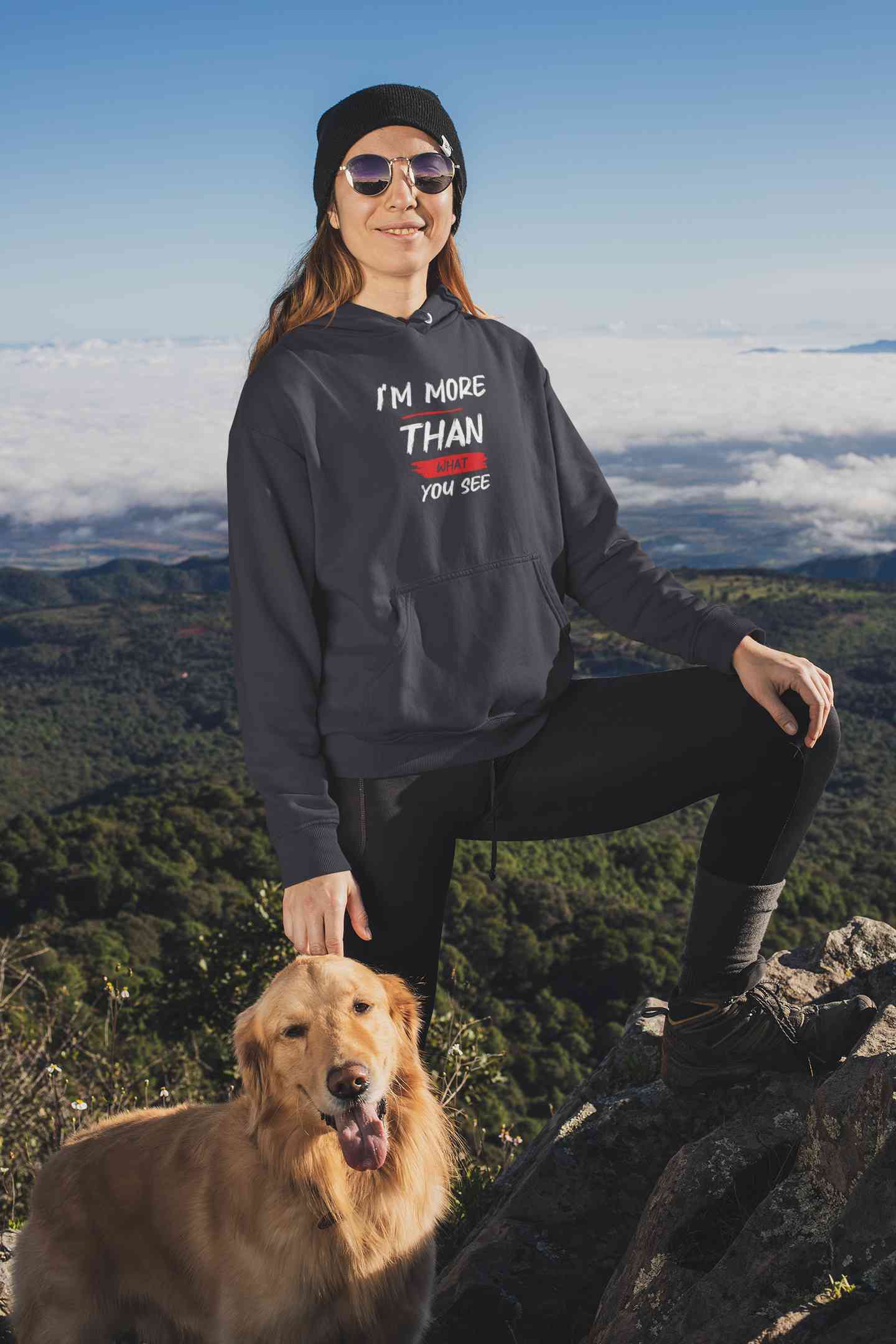 I Am More Than What You See Hoodies for Women-FunkyTeesClub