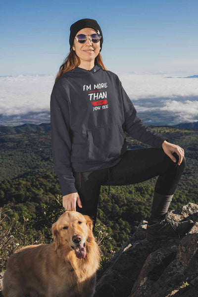 I Am More Than What You See Hoodies for Women-FunkyTeesClub