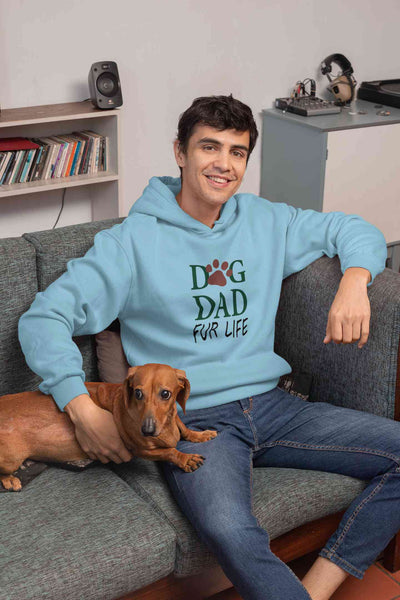 Dog Dad Men Hoodies-FunkyTeesClub