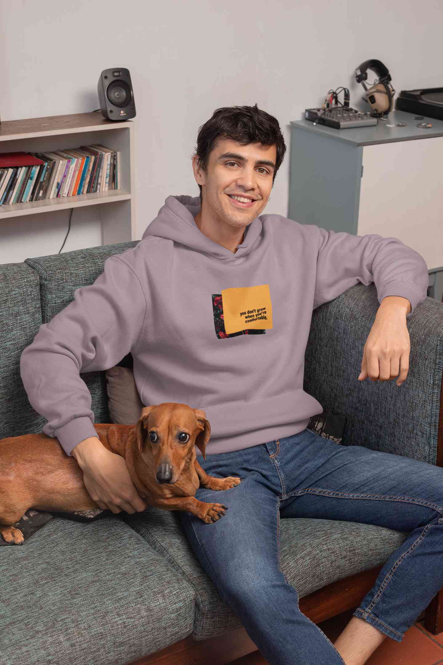 You Dont Grow Minimals Men Hoodies-FunkyTeesClub