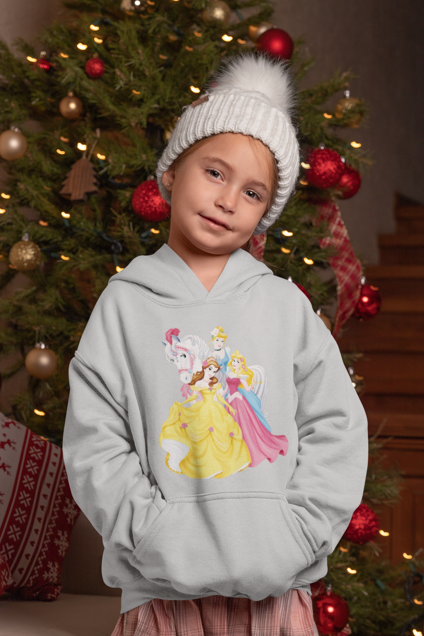 Cute Princess Girl Hoodies-FunkyTeesClub
