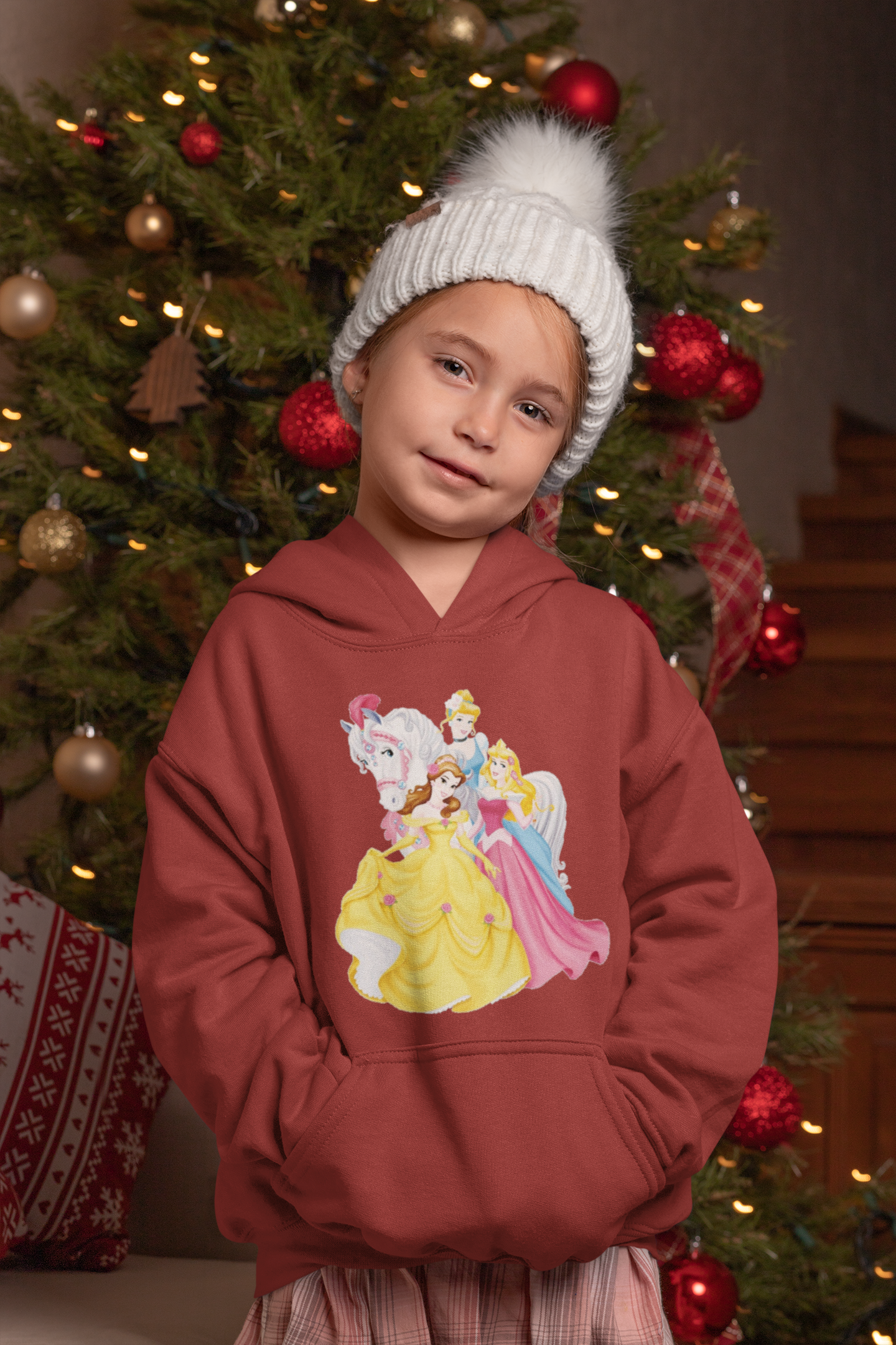 Cute Princess Girl Hoodies-FunkyTeesClub