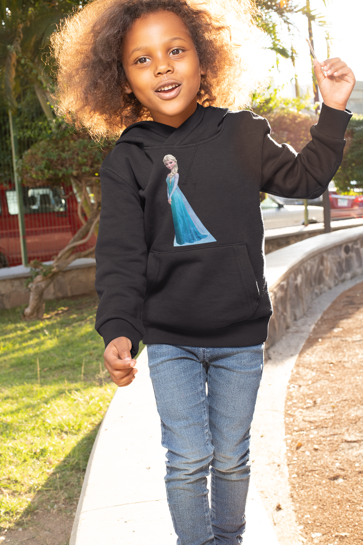 Cute Princess Girl Hoodies-FunkyTeesClub