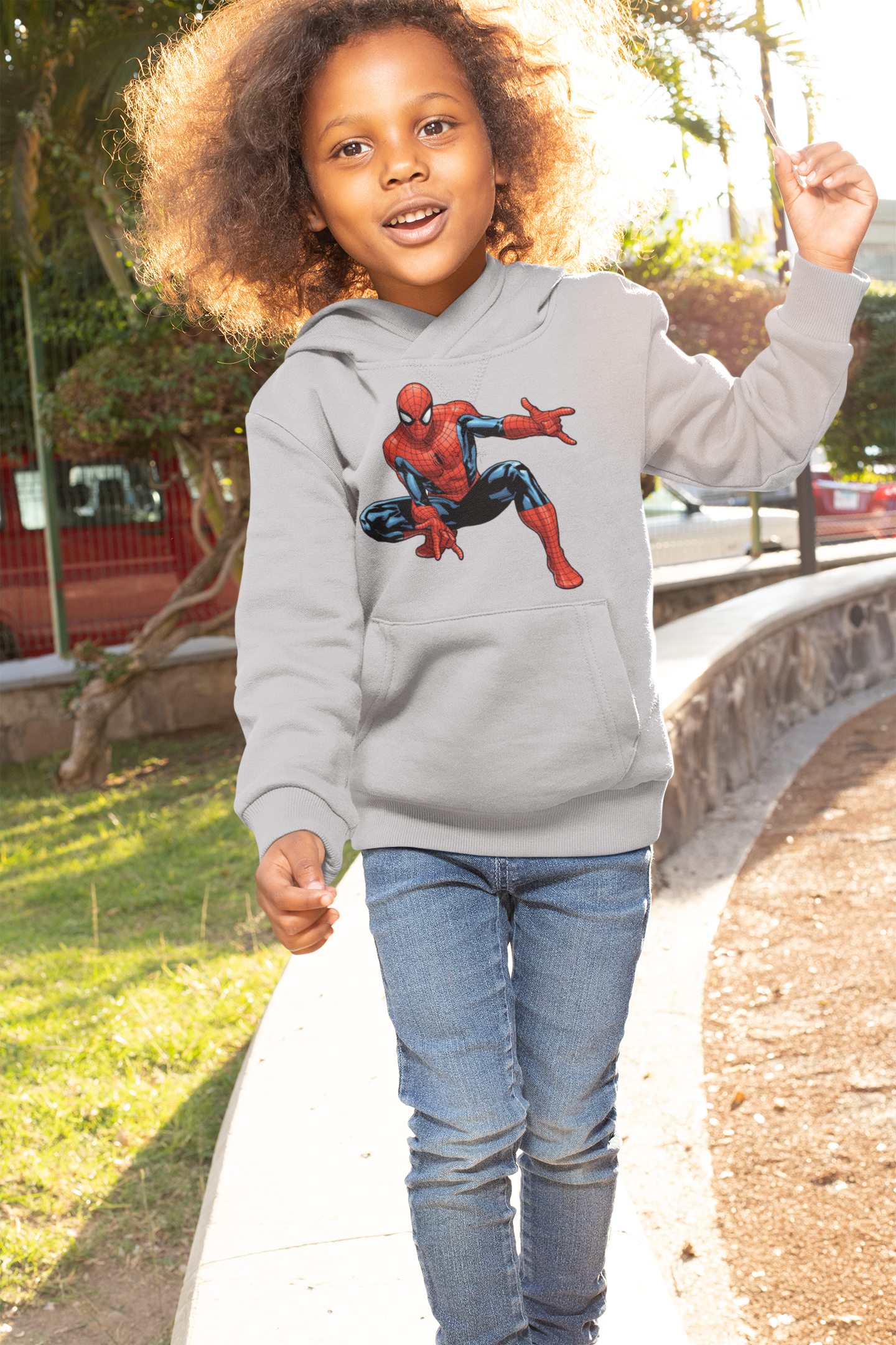 Superhero Girl Hoodies-FunkyTeesClub