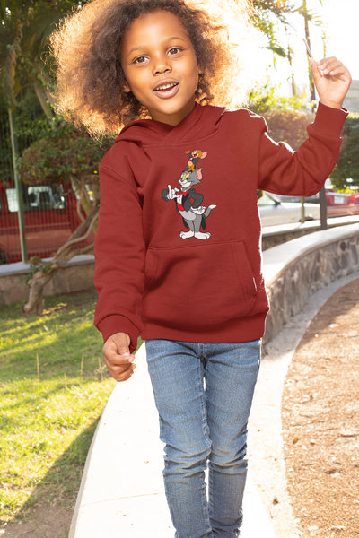 Cute Cartoon Girl Hoodies-FunkyTeesClub