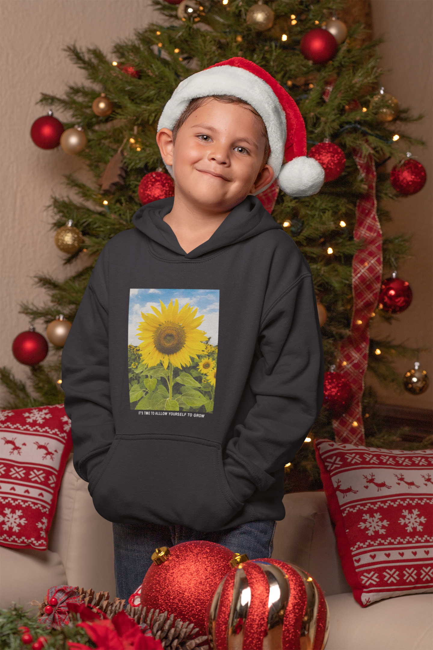 Its A Time Minimal Boy Hoodies-FunkyTeesClub
