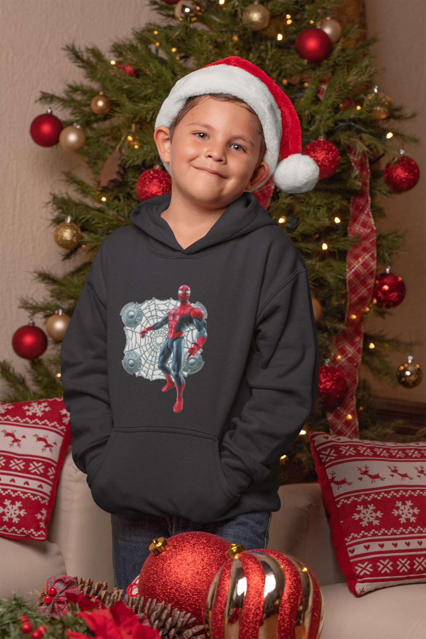 Superhero Boy Hoodies-FunkyTeesClub
