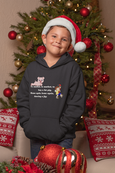 To Market To Market Poem Boy Hoodies-FunkyTeesClub