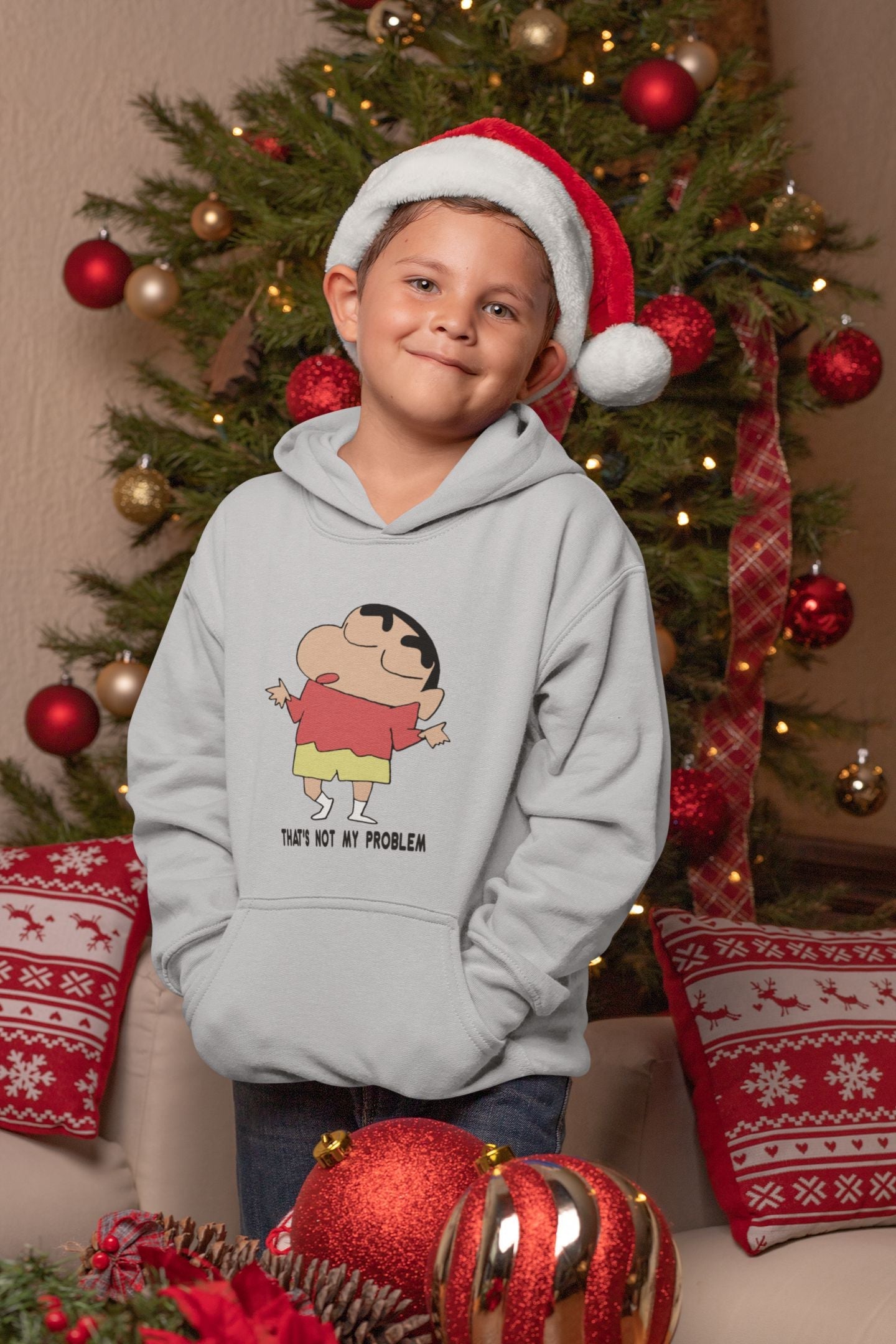 Thats Not My Problem Boy Hoodies-FunkyTeesClub
