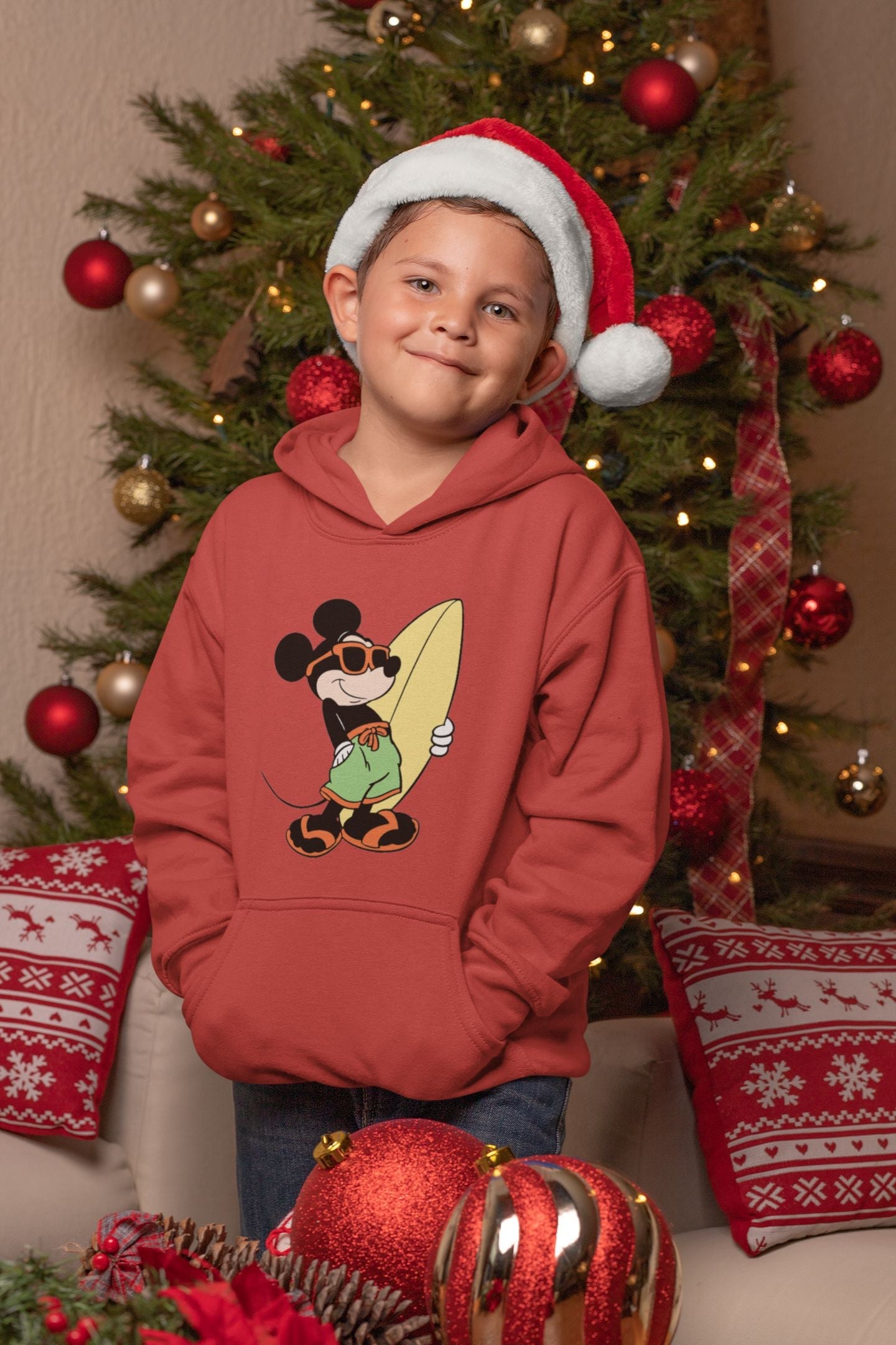 Cute Cartoon Boy Hoodies-FunkyTeesClub