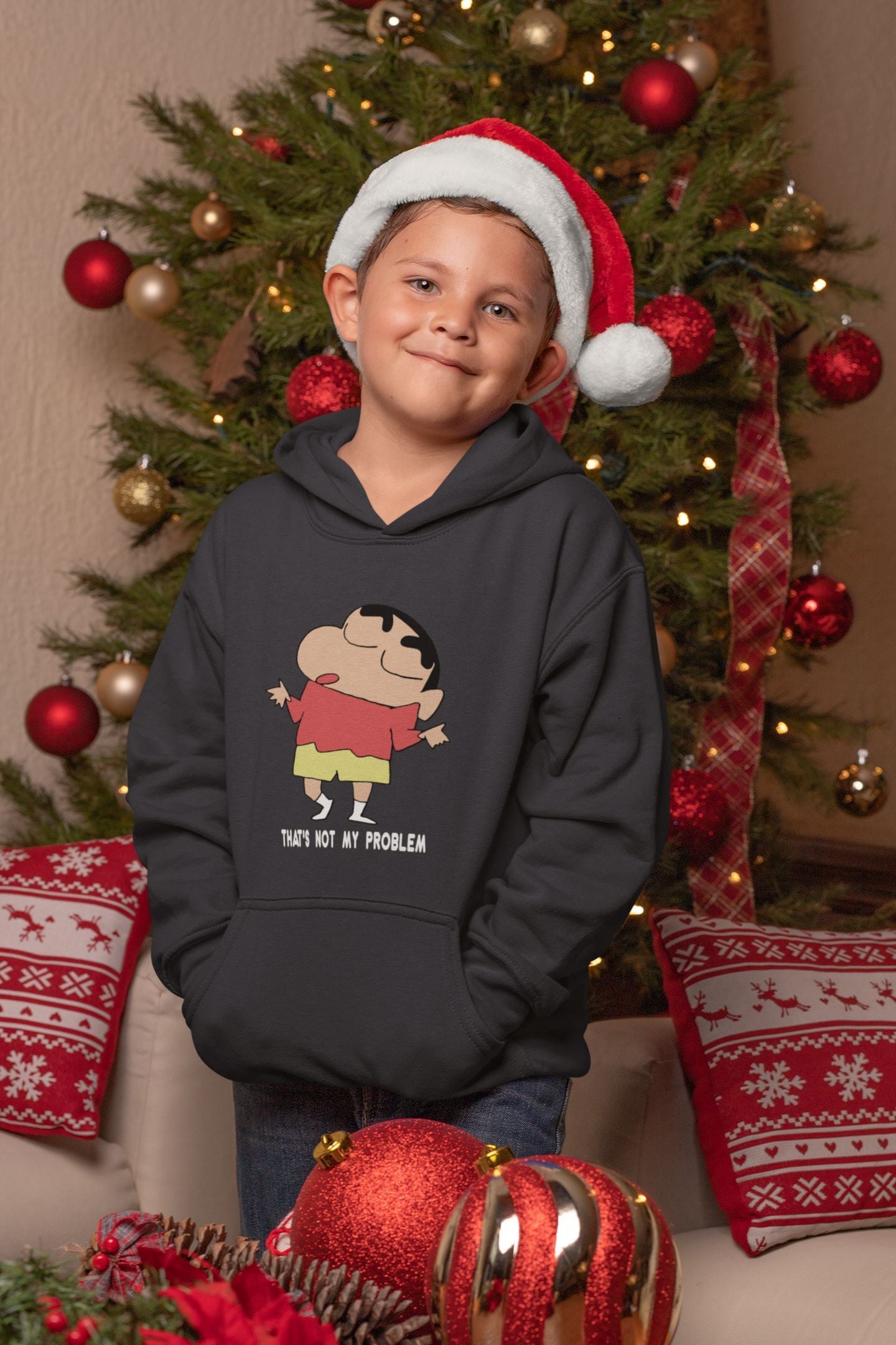Thats Not My Problem Boy Hoodies-FunkyTeesClub