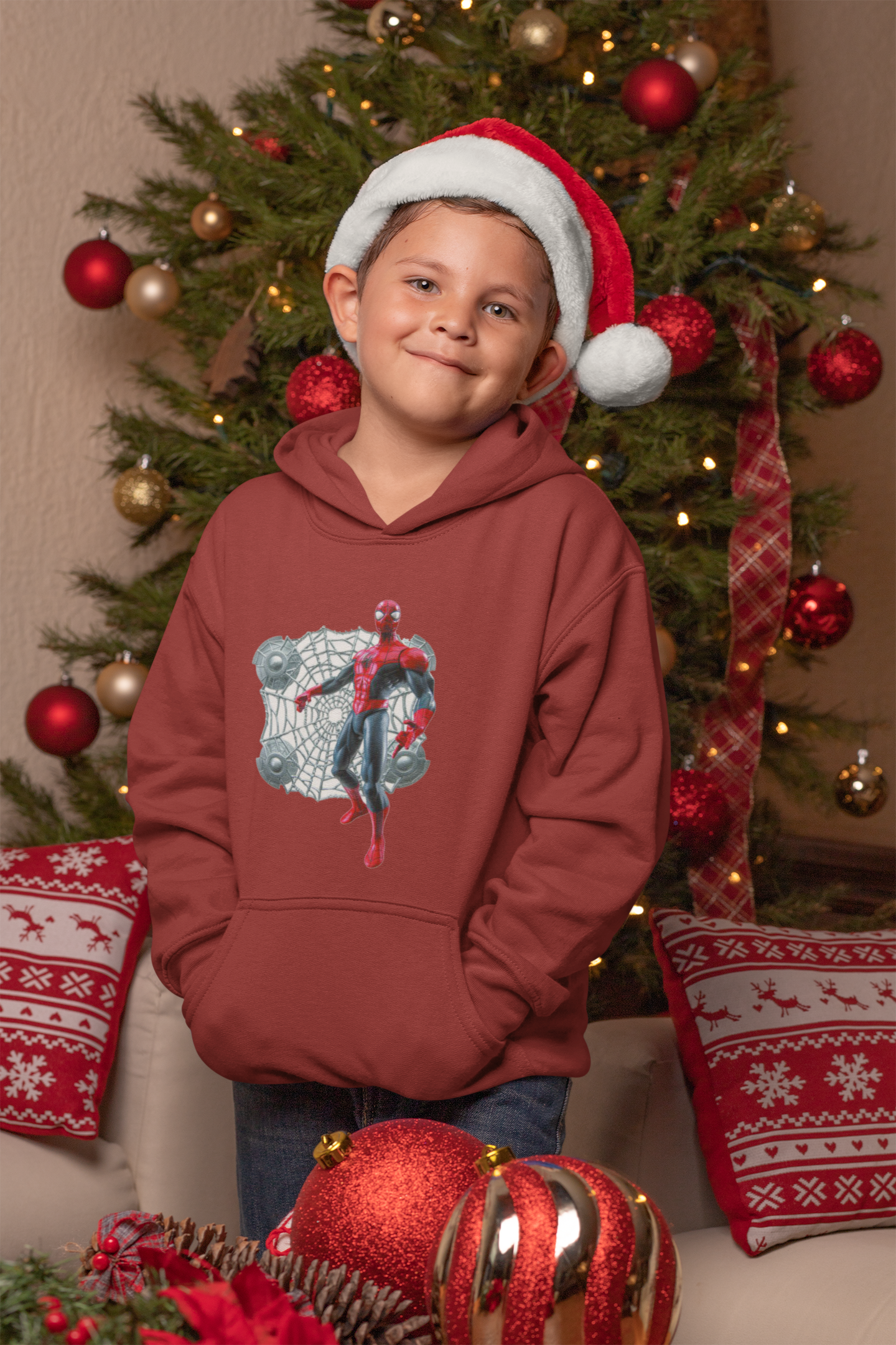Superhero Boy Hoodies-FunkyTeesClub