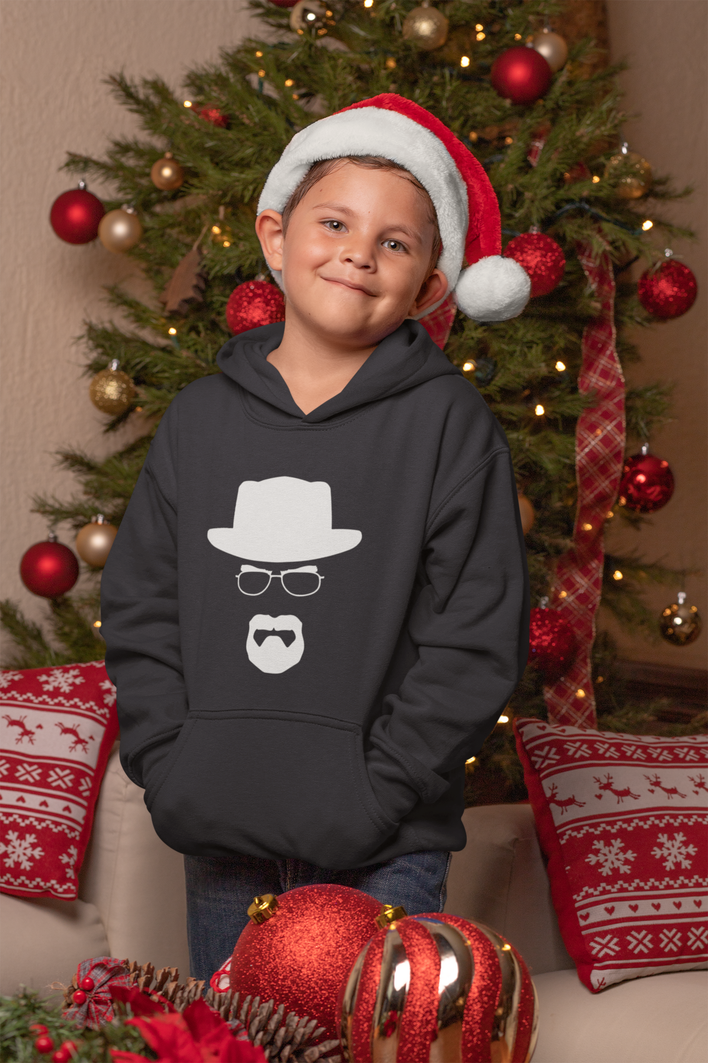 Heisenberg Breaking Bad Web Series Boy Hoodies-FunkyTeesClub