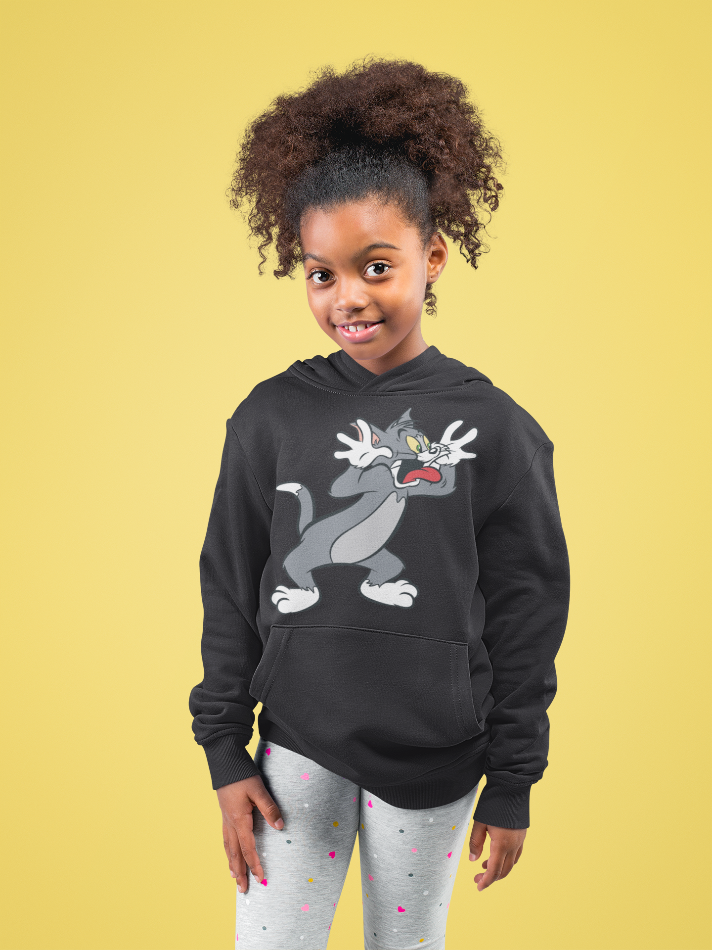 Cute Cartoon Girl Hoodies-FunkyTeesClub