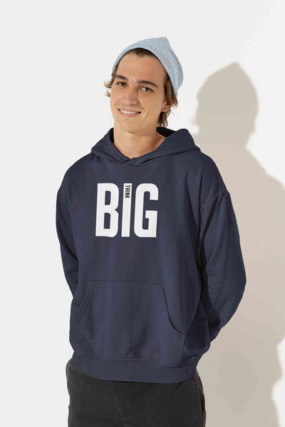 Think Big Men Hoodies-FunkyTeesClub