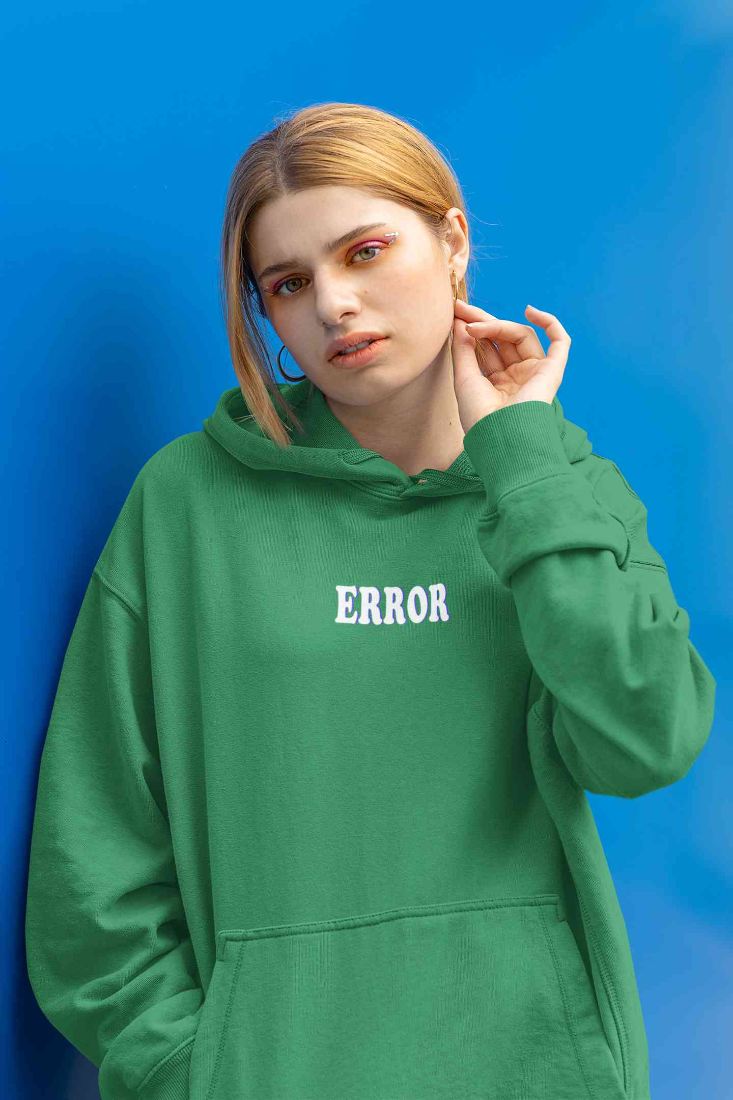 Error Minimals Hoodies for Women-FunkyTeesClub