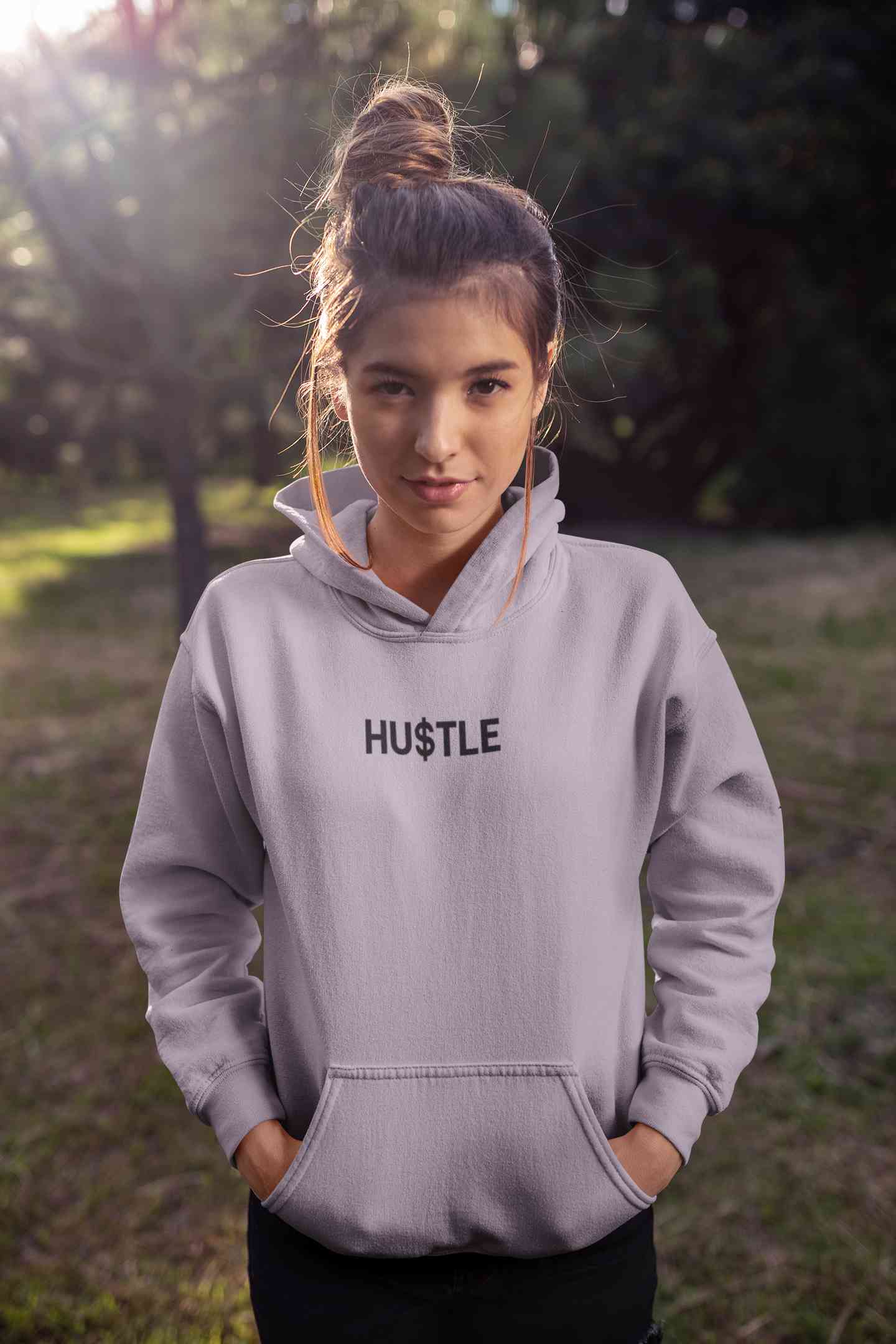 Hustle Teenpreneur Hoodies for Women-FunkyTeesClub