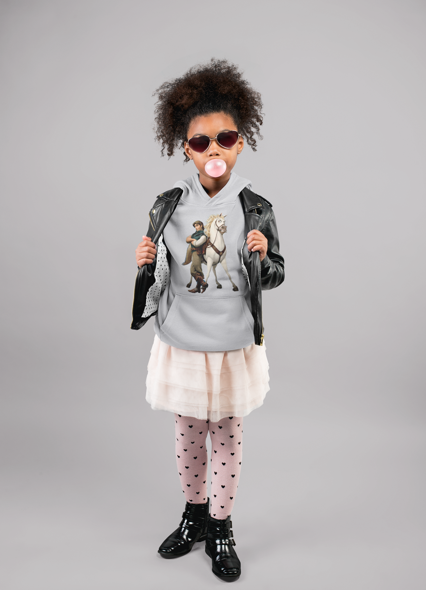 Cute Princess Girl Hoodies-FunkyTeesClub