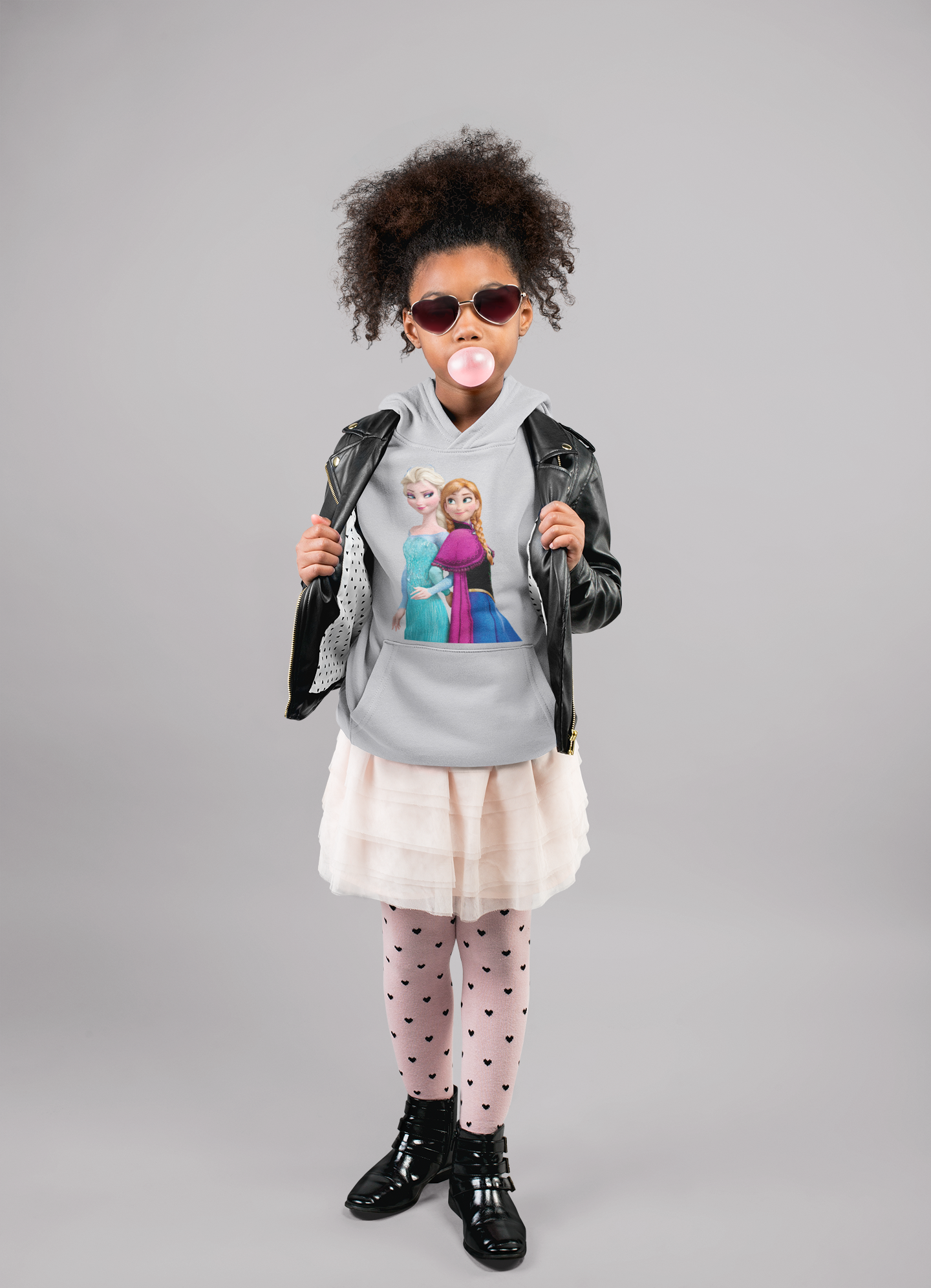 Cute Princess Girl Hoodies-FunkyTeesClub