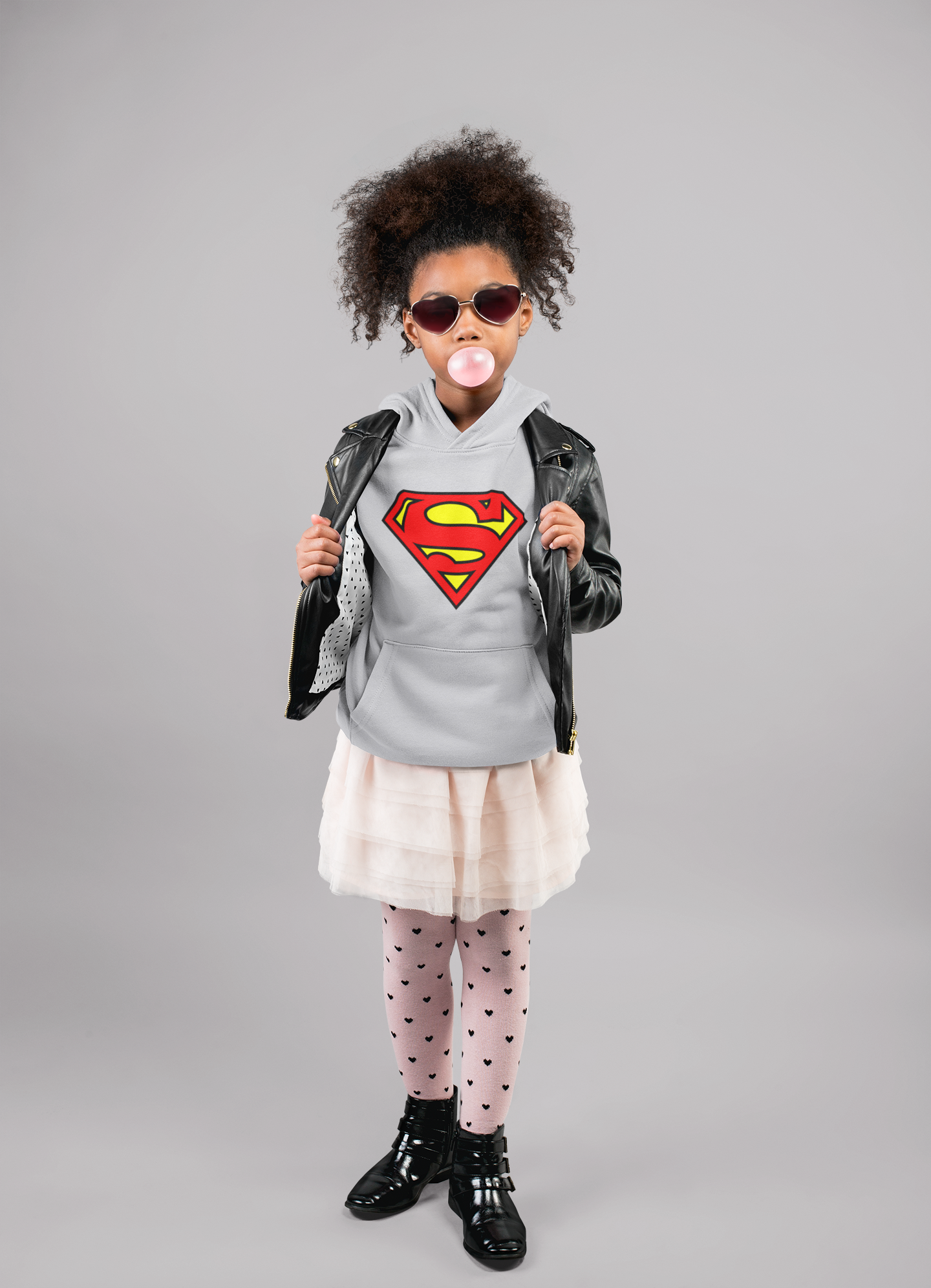 Superhero Girl Hoodies-FunkyTeesClub