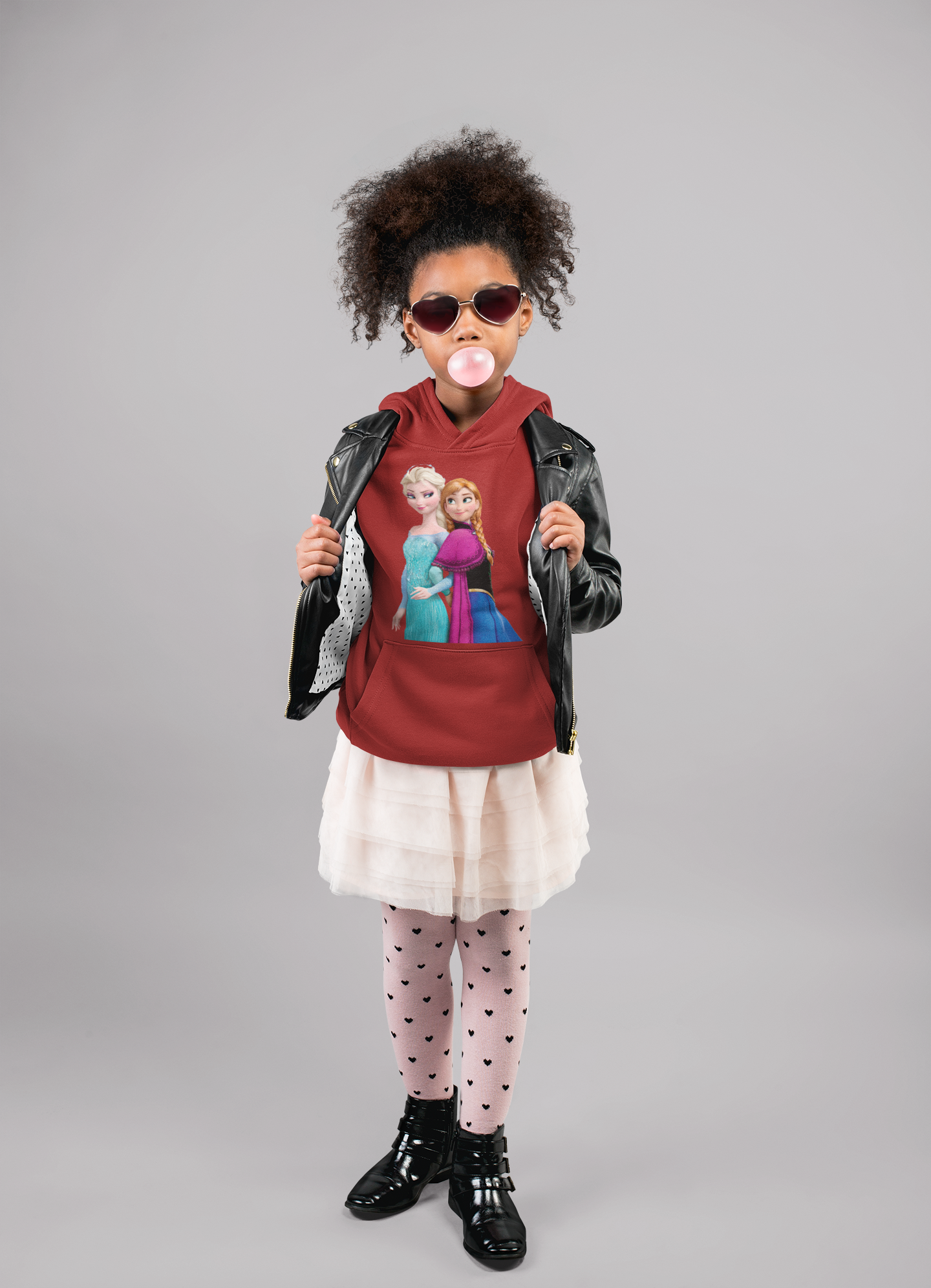 Cute Princess Girl Hoodies-FunkyTeesClub