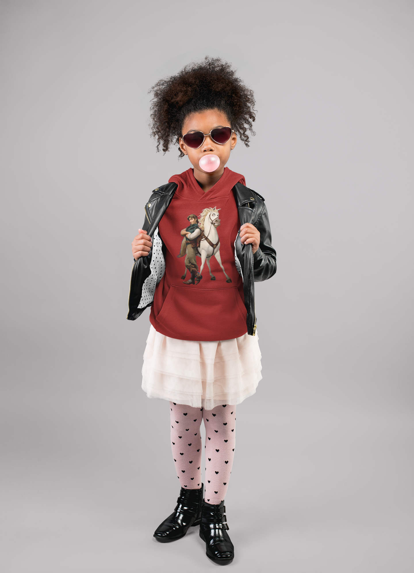 Cute Princess Girl Hoodies-FunkyTeesClub