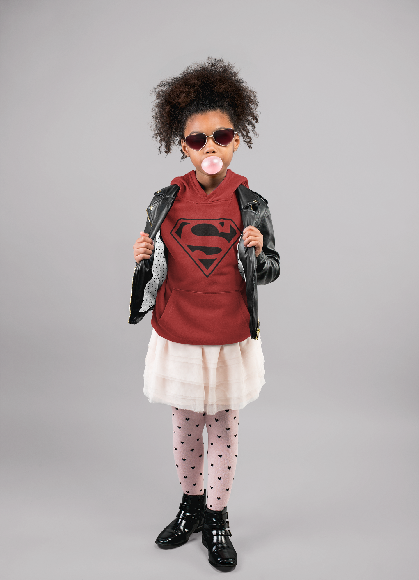 Superhero Girl Hoodies-FunkyTeesClub