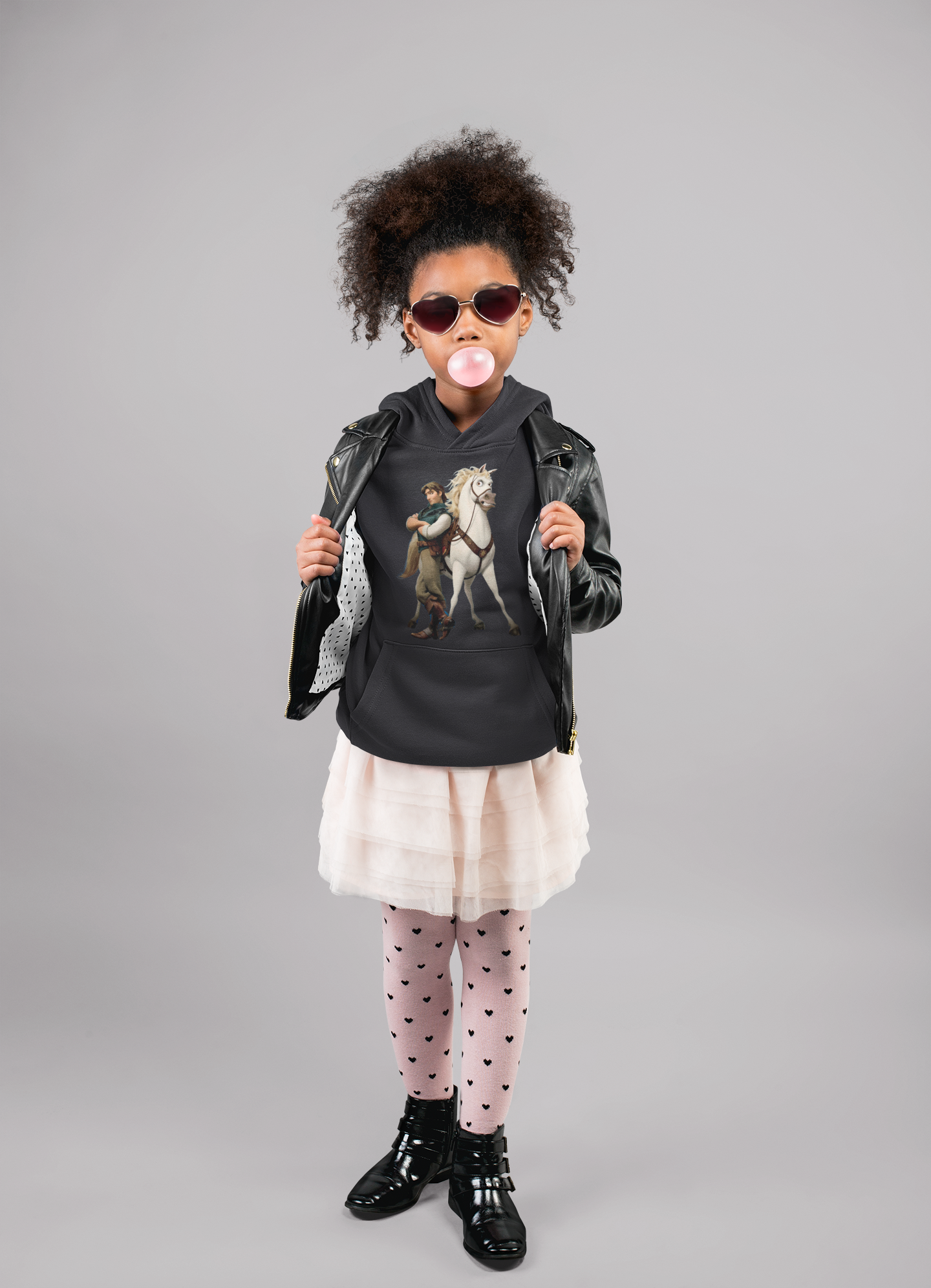 Cute Princess Girl Hoodies-FunkyTeesClub