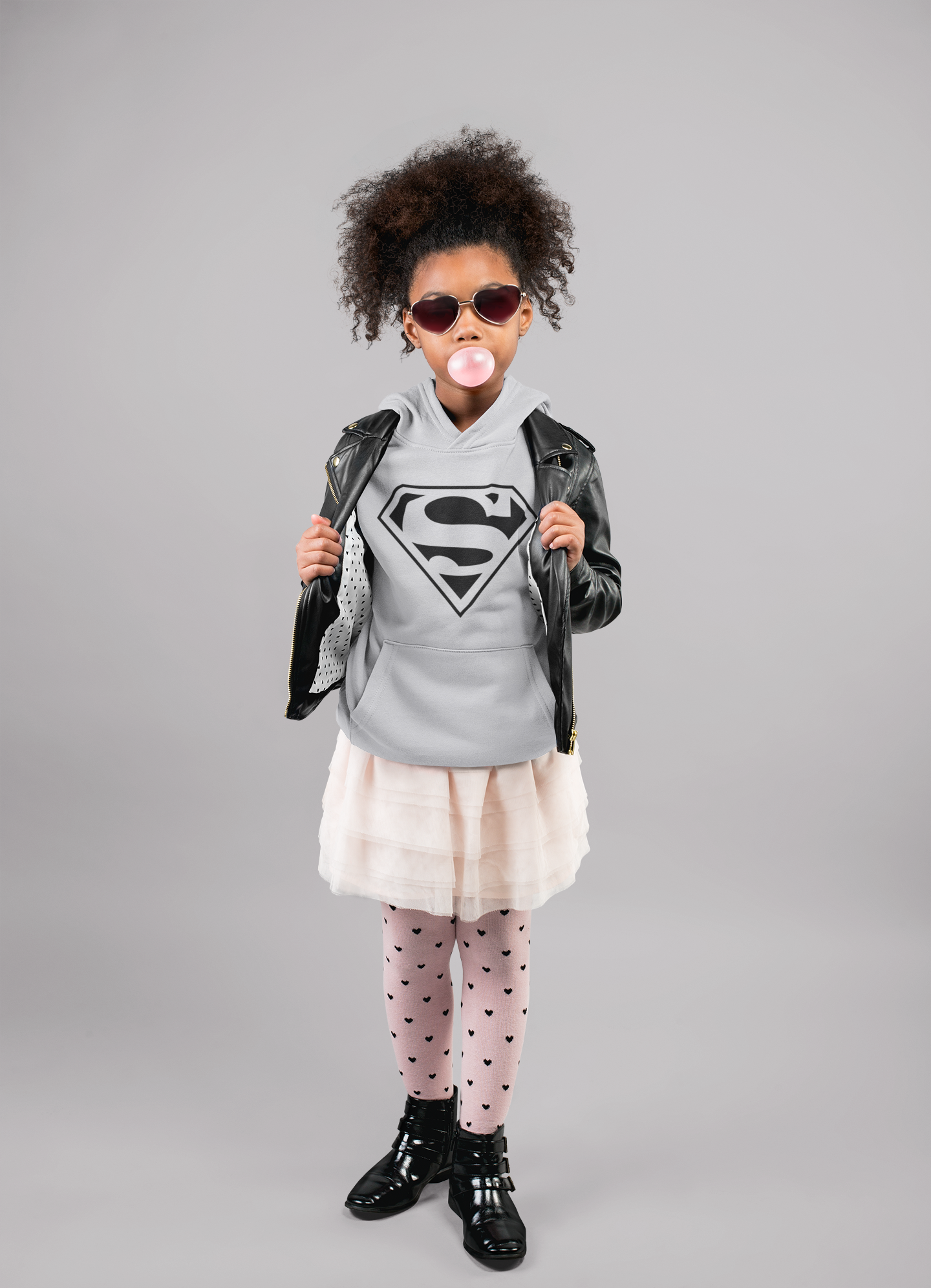 Superhero Girl Hoodies-FunkyTeesClub