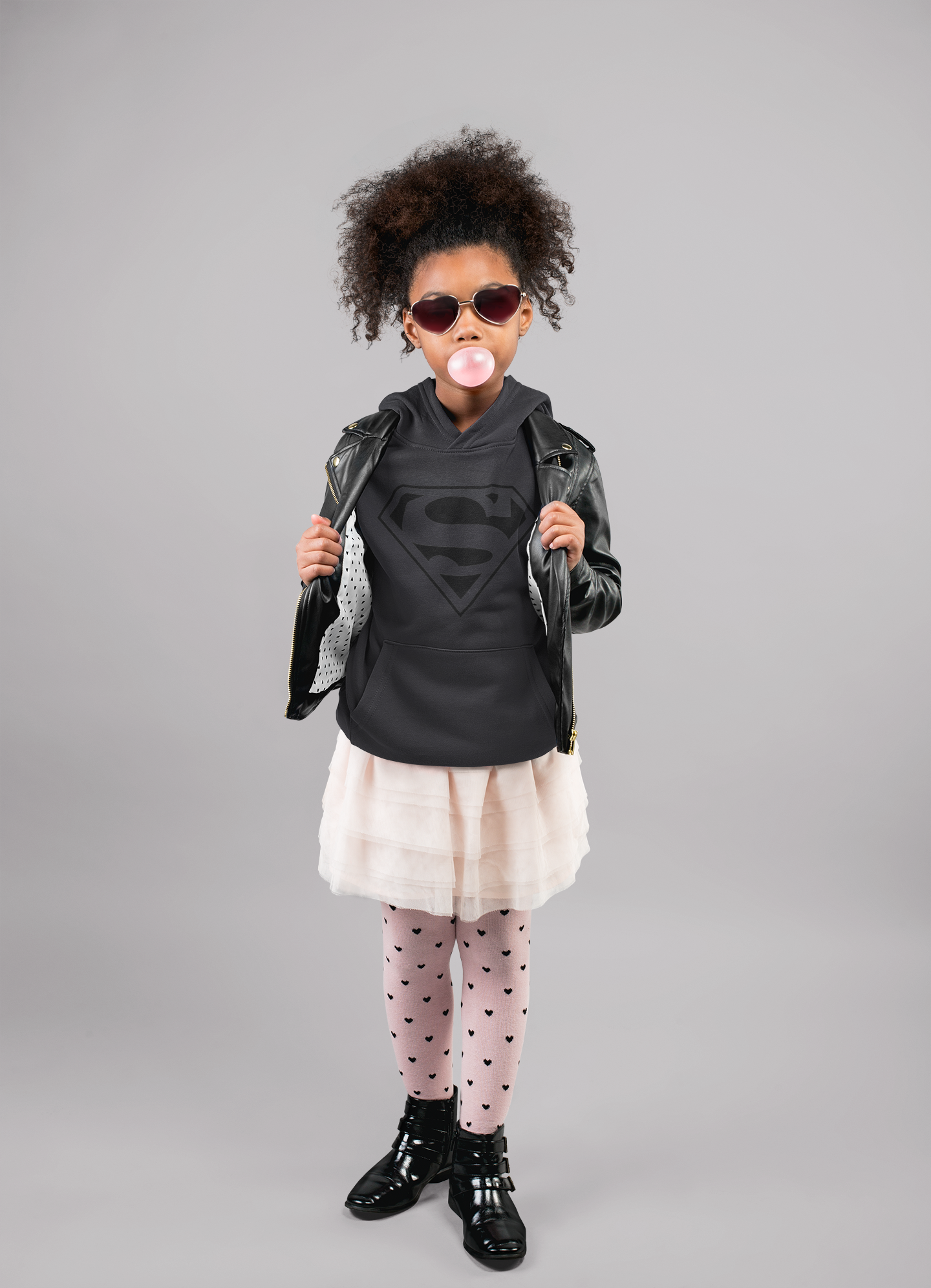 Superhero Girl Hoodies-FunkyTeesClub