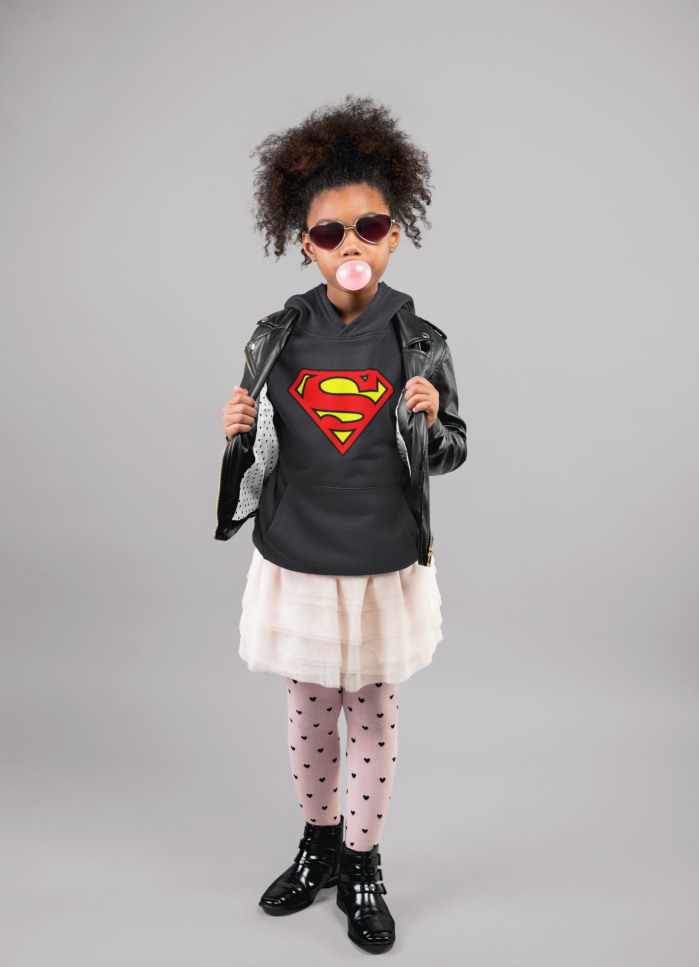 Superhero Girl Hoodies-FunkyTeesClub