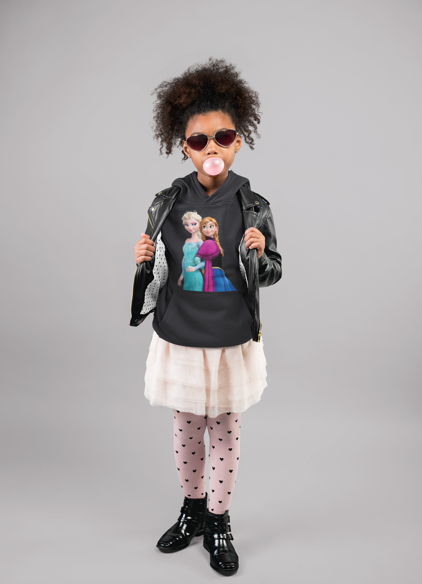 Cute Princess Girl Hoodies-FunkyTeesClub