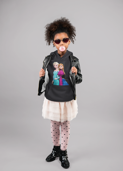 Cute Princess Girl Hoodies-FunkyTeesClub