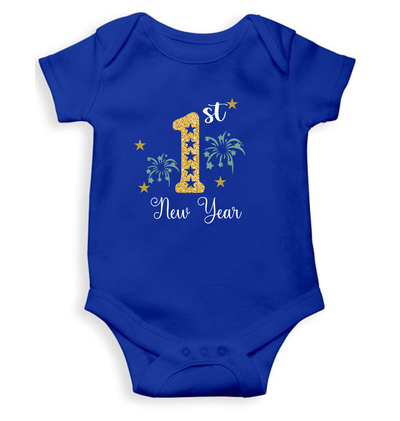 First New Year Rompers for Baby Girl- FunkyTeesClub