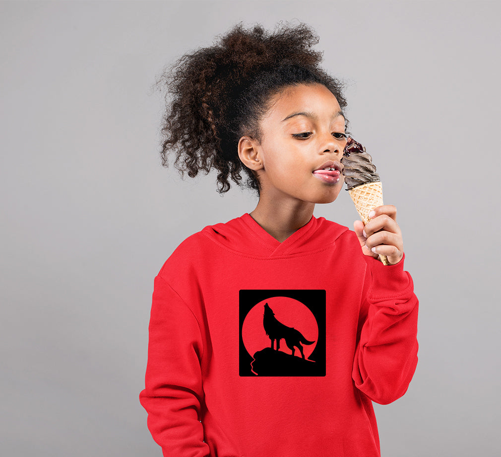 WOLF Girl Hoodies-FunkyTeesClub